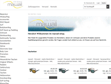 Tablet Screenshot of mawaii-shop.com